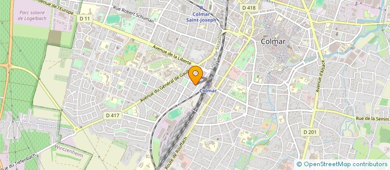 localisation de l'entreprise EVOCATION  COLMAR