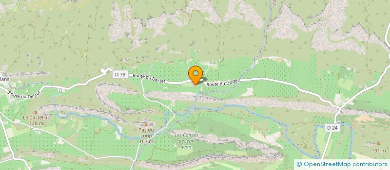 localisation de l'entreprise EVOCATION NP  MAUSSANE-LES-ALPILLES