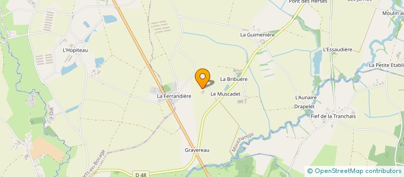 localisation de l'entreprise EVOCHEMIN à MOUCHAMPS