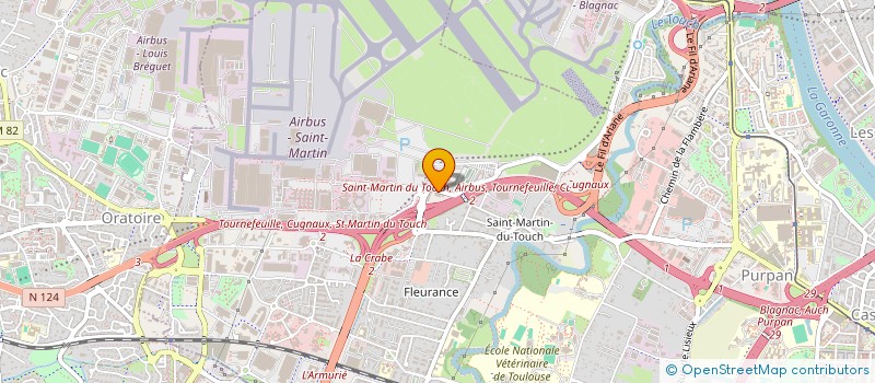 localisation de l'entreprise EVOENR à TOULOUSE