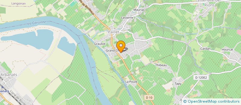 localisation de l'entreprise EVOHE à HAUX