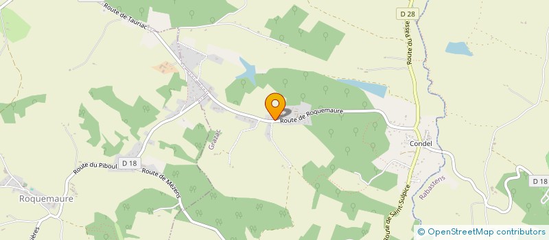 localisation de l'entreprise EVOL'X  GRAZAC