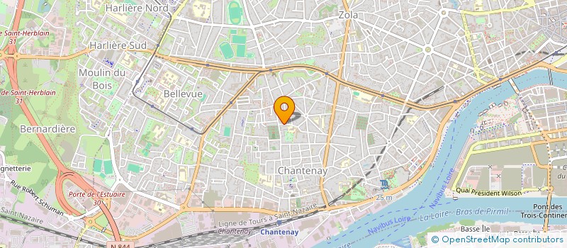 localisation de l'entreprise EVOLEK IMMO  NANTES