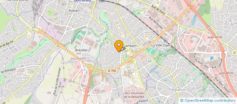 localisation de l'entreprise EVOLESSI CONSEIL à SAINT-BRIEUC