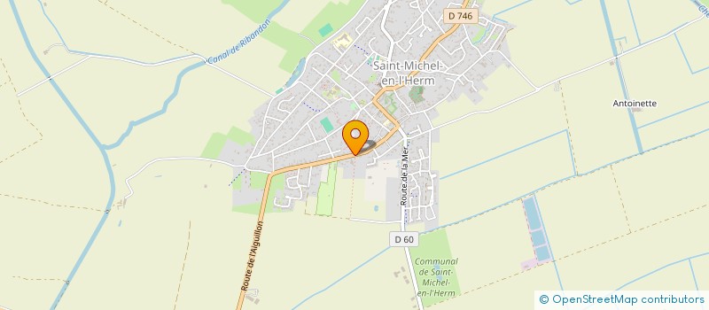 localisation de l'entreprise EVOLIA  SAINT-MICHEL-EN-L'HERM