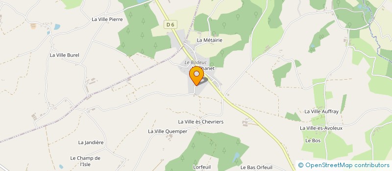 localisation de l'entreprise EVOLIA  SAINT-VRAN