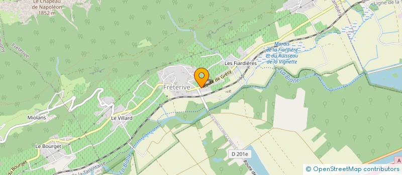 localisation de l'entreprise EVOLIENSE  FRETERIVE