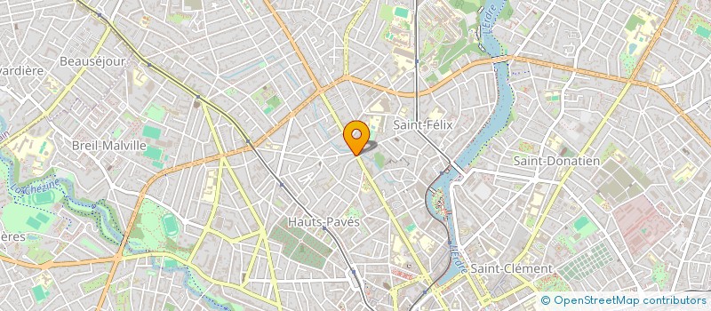 localisation de l'entreprise EVOLIS CONSEIL à NANTES