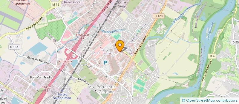 localisation de l'entreprise EVOLLYA à PORTET-SUR-GARONNE