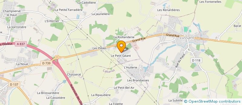 localisation de l'entreprise EVOLORA  TONNAY-CHARENTE