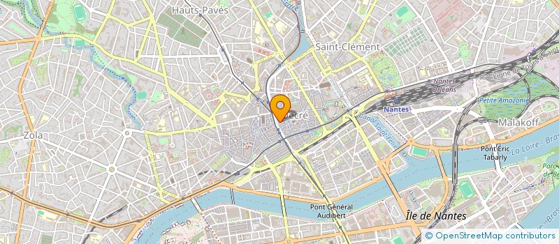 localisation de l'entreprise EVOLOVE  NANTES