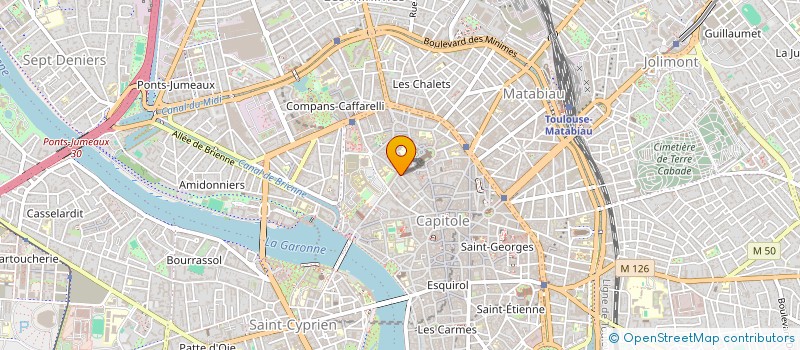 localisation de l'entreprise EVOLU-GROOP  TOULOUSE