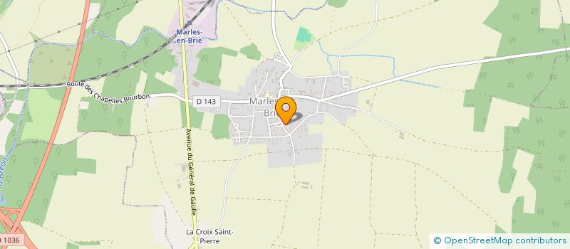 localisation de l'entreprise EVOLU'INVEST  MARLES-EN-BRIE