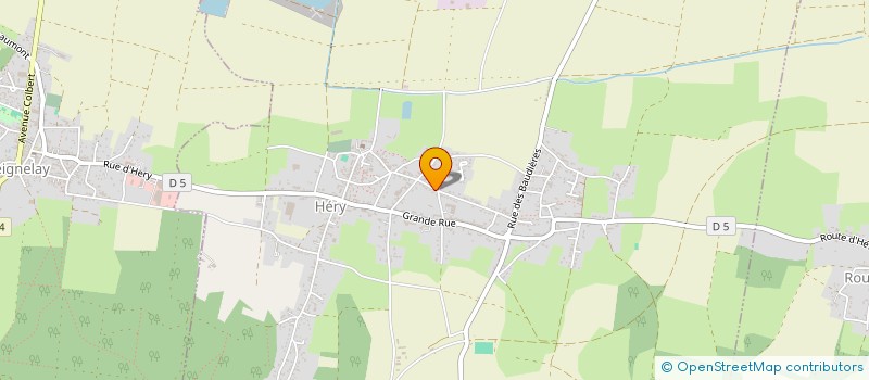 localisation de l'entreprise EVOLU'STRONG  HERY