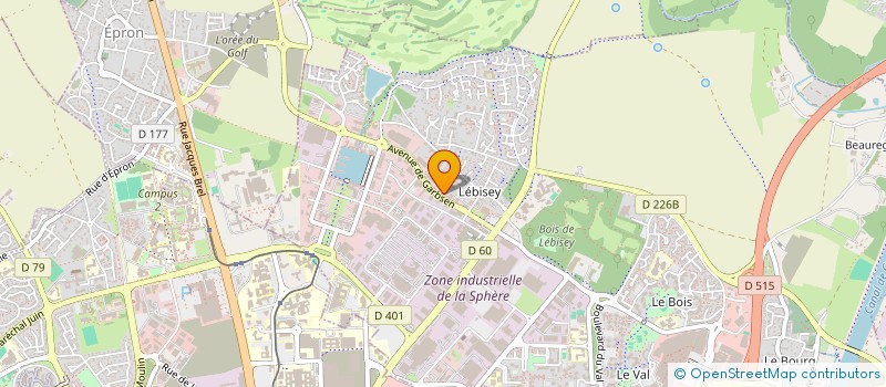 localisation de l'entreprise EVOLUA FORMATION à HEROUVILLE-SAINT-CLAIR