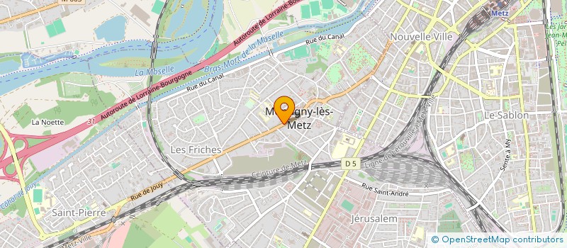 localisation de l'entreprise EVOLUBAT BAECHLE DIDIER à ROZERIEULLES