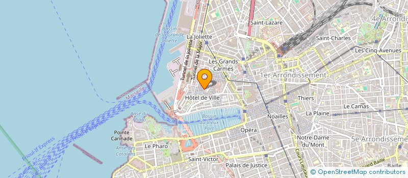 localisation de l'entreprise EVOLUCAM à MARSEILLE