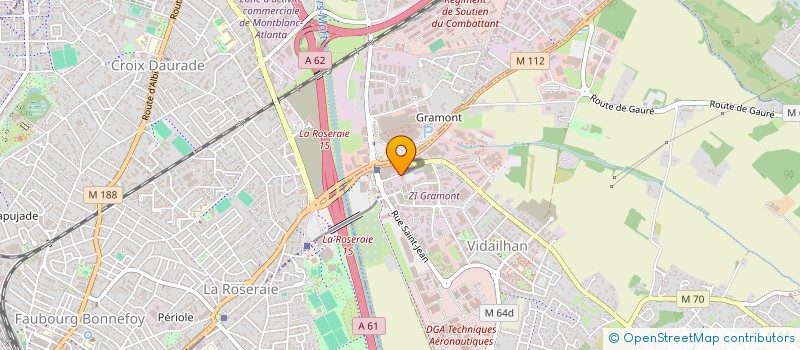 localisation de l'entreprise EVOLUFI à BALMA