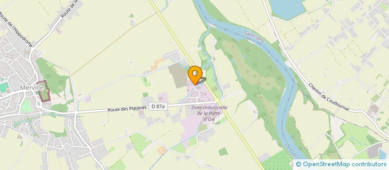 localisation de l'entreprise EVOLUON  MERVILLE