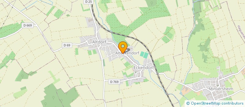 localisation de l'entreprise EVOLUPACK  WICKERSHEIM-WILSHAUSEN