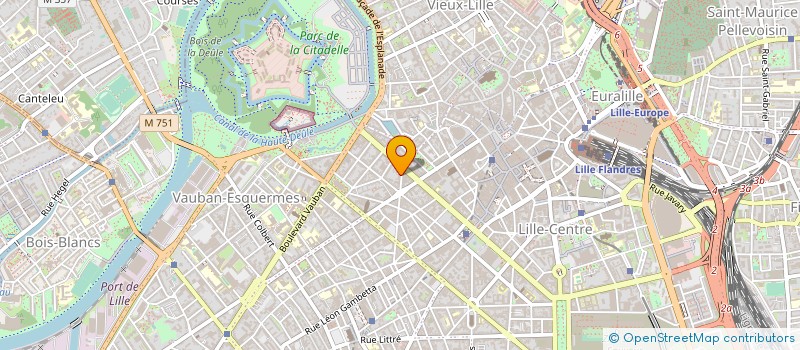 localisation de l'entreprise EVOLUTECH SA à LILLE