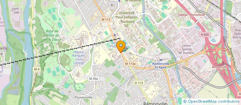 localisation de l'entreprise EVOLUTIF à TOULOUSE
