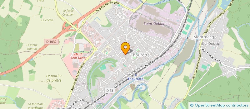 localisation de l'entreprise EVOLUTIO à COMPIEGNE