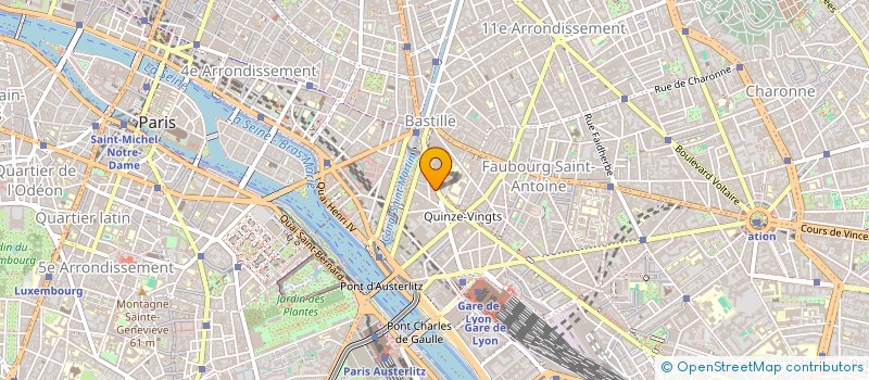 localisation de l'entreprise EVOLUTION  PARIS