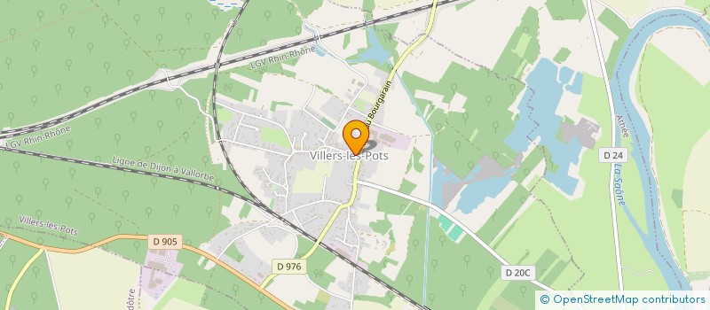 localisation de l'entreprise EVOLUTION 4  VILLERS-LES-POTS