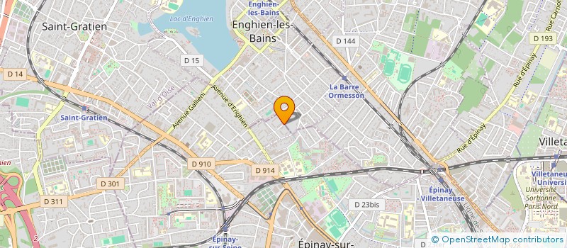 localisation de l'entreprise EVOLUTION à EPINAY-SUR-SEINE
