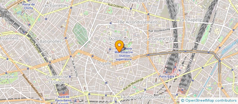 localisation de l'entreprise EVOLUTION  PARIS