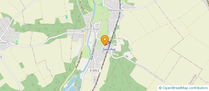 localisation de l'entreprise EVOLUTION à SAINT-PIAT