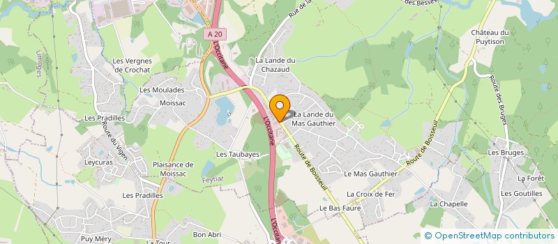 localisation de l'entreprise EVOLUTION 7.1 à FEYTIAT