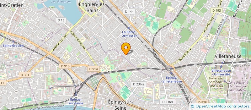 localisation de l'entreprise EVOLUTION  DEUIL-LA-BARRE