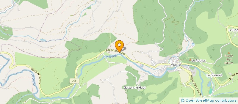 localisation de l'entreprise EVOLUTION  VIANE