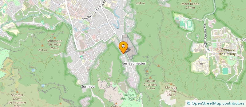 localisation de l'entreprise EVOLUTION ACTIVITES PHYSIQUES ET ENERGIES  MARSEILLE