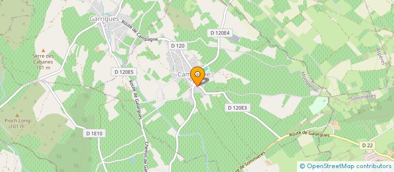 localisation de l'entreprise EVOLUTION-COACHING-FORMATION-EVOLUTION  CAMPAGNE