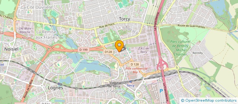 localisation de l'entreprise EVOLUTION DANSE  TORCY