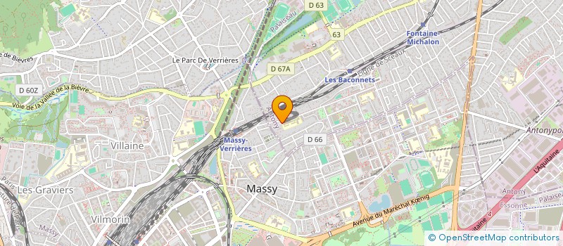 localisation de l'entreprise EVOLUTION DRIVE à ANTONY