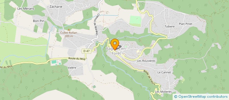 localisation de l'entreprise EVOLUTION I I I à FREJUS