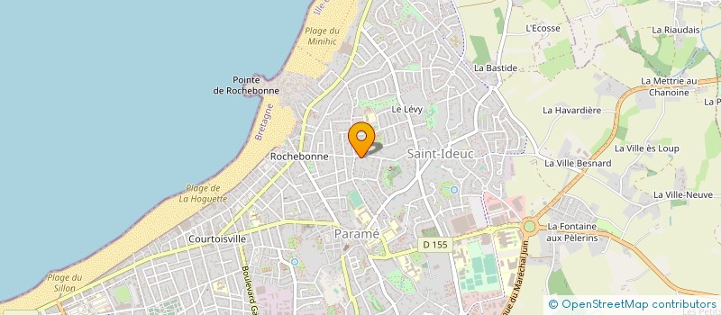 localisation de l'entreprise EVOLUTION INVESTISSEMENT  SAINT-MALO