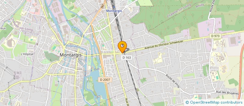 localisation de l'entreprise EVOLUTION MOTO SARL à MONTARGIS