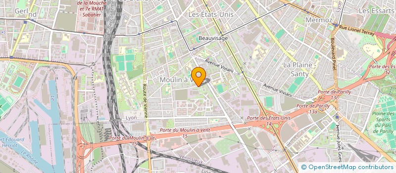 localisation de l'entreprise EVOLUTION NEW YORK  VENISSIEUX