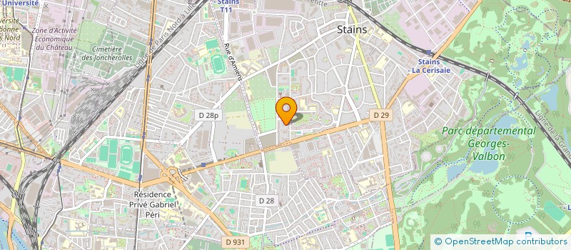 localisation de l'entreprise EVOLUTION TECHNOLOGY AND DEVELOPMENT  STAINS