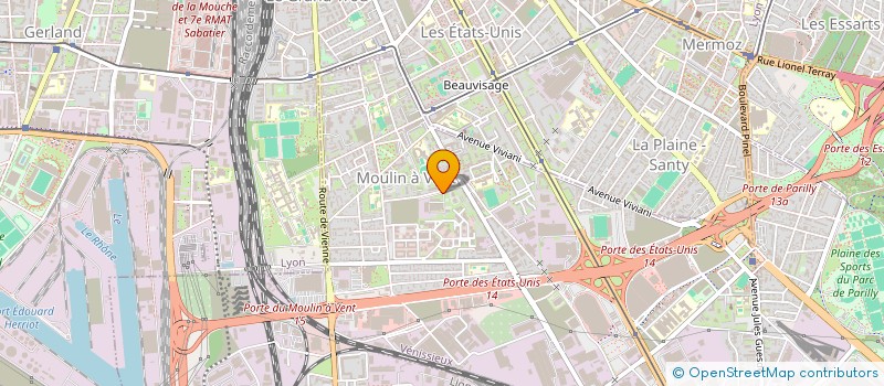 localisation de l'entreprise EVOLUTION VEGAS  VENISSIEUX