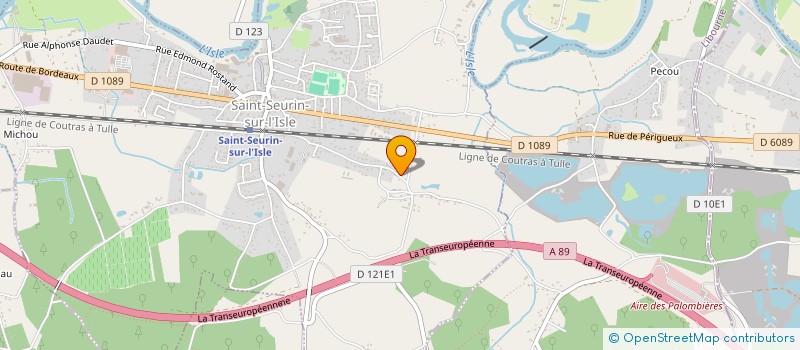 localisation de l'entreprise EVOLUTION WEB .E.W.B  SAINT-SEURIN-SUR-L'ISLE