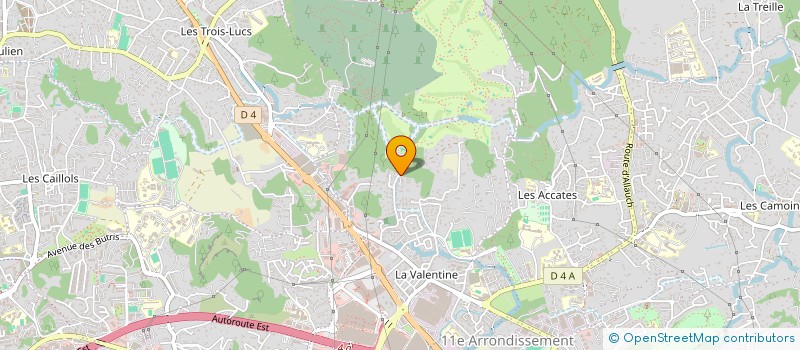 localisation de l'entreprise EVOLUTION13 à MARSEILLE