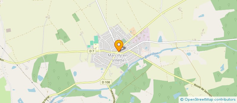 localisation de l'entreprise EVOLUTIONS ARTISTIQUES  MARCILLY-EN-VILLETTE