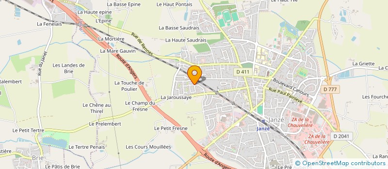localisation de l'entreprise EVOLUTIV ' SAVEURS à JANZE