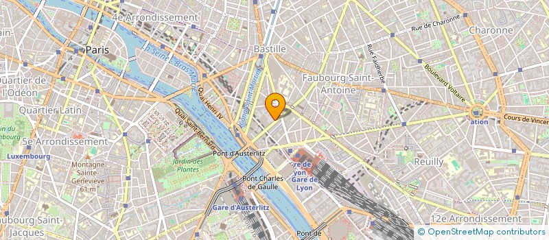 localisation de l'entreprise EVOLUTIVE PARIS  PARIS